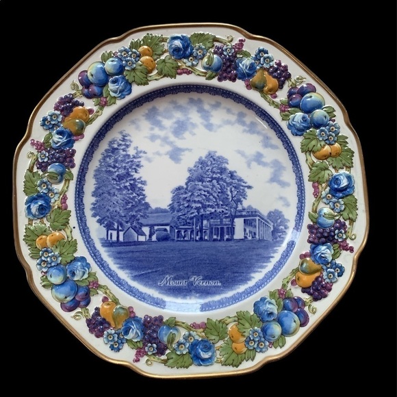 Crown Ducal George Washington Memorial Plate - Picture 1 of 2